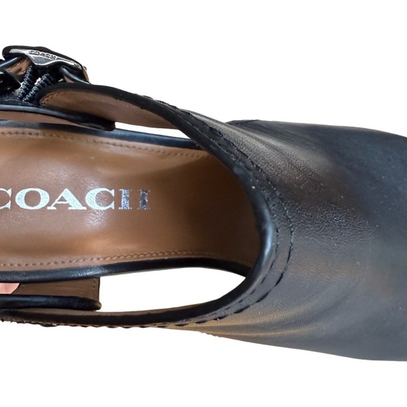 Coach Black Iona Sandals Size 8 - Picture 7 of 10